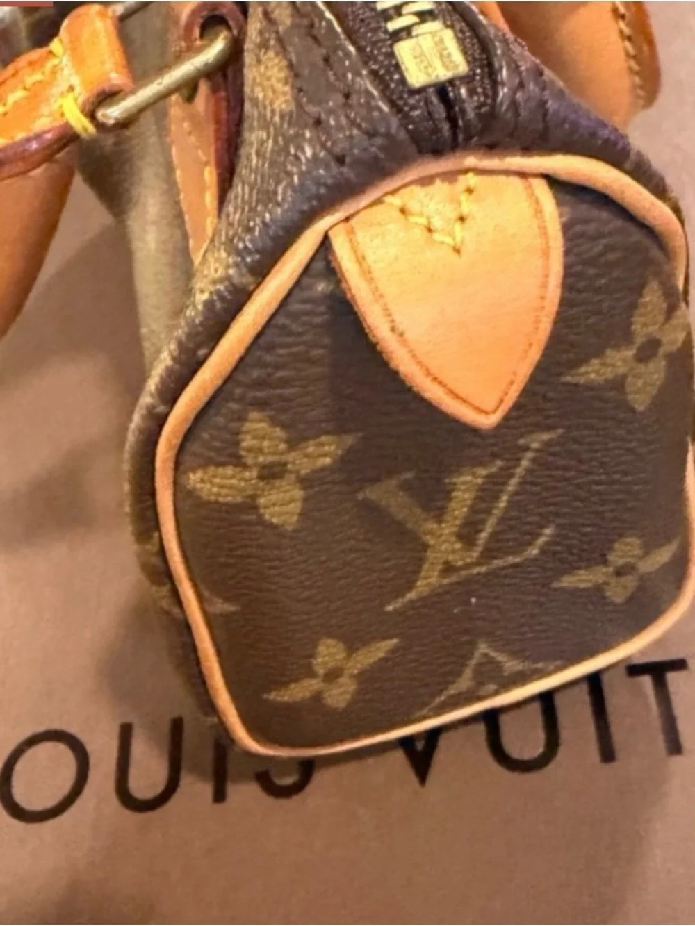 Louis Vuitton Monogram Mini Top-Handle Bag - Brown & Tan